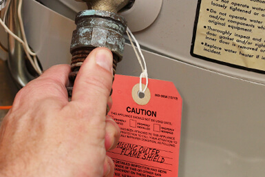 red tag on furnaces in Toronto