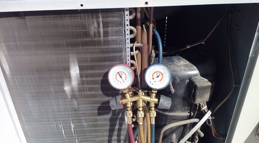 refrigerant making ac whistle noise