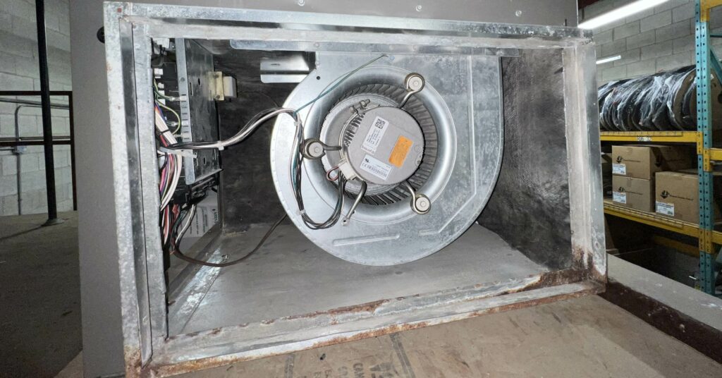 Furnace blower shop fan