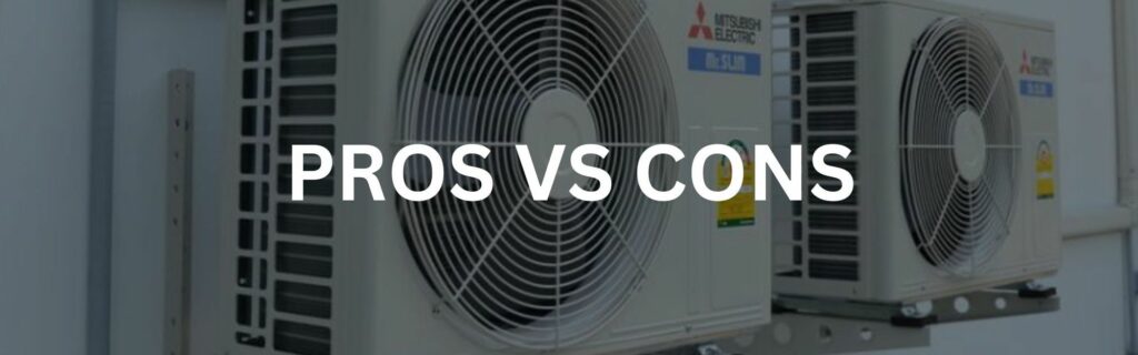 pros vs cons heat pump banner