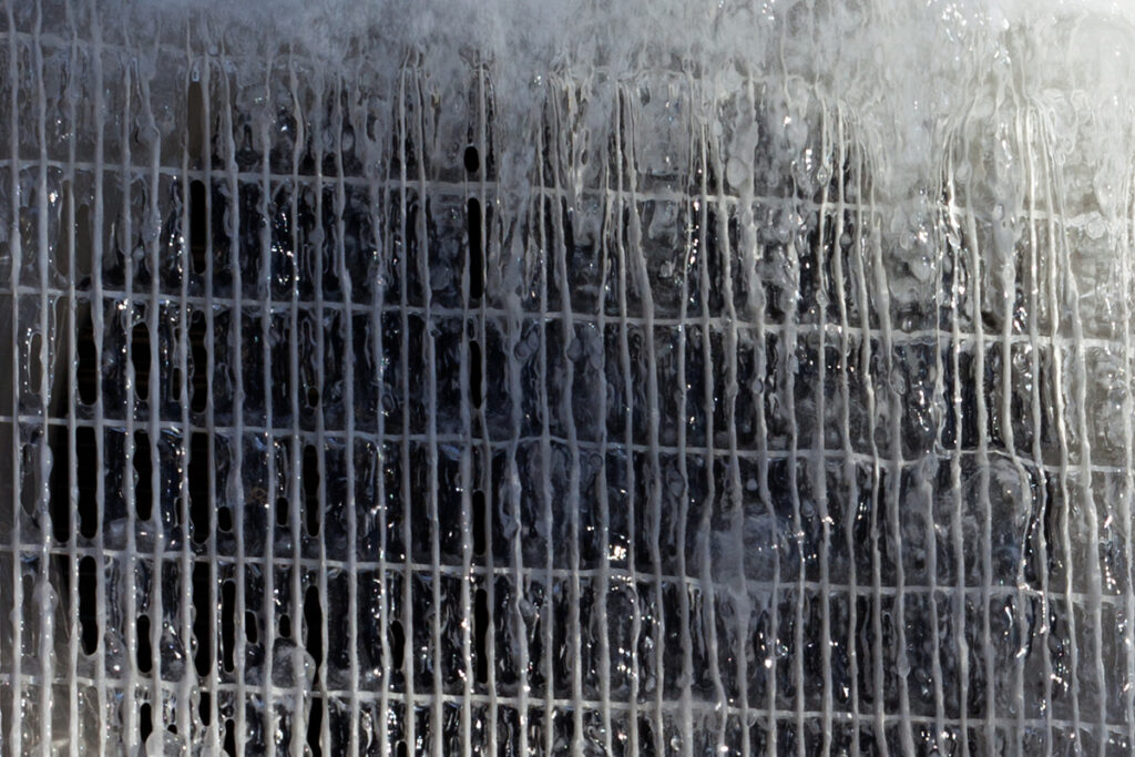 Frozen AC Evaporator Coils